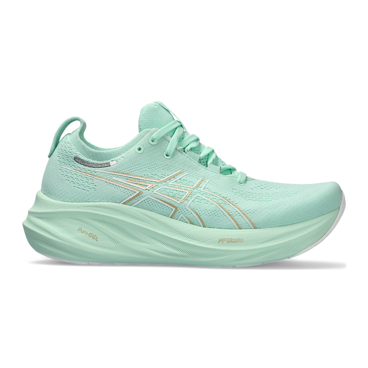 Asics Gel Nimbus 26 - Mint Tint - Pale Mint