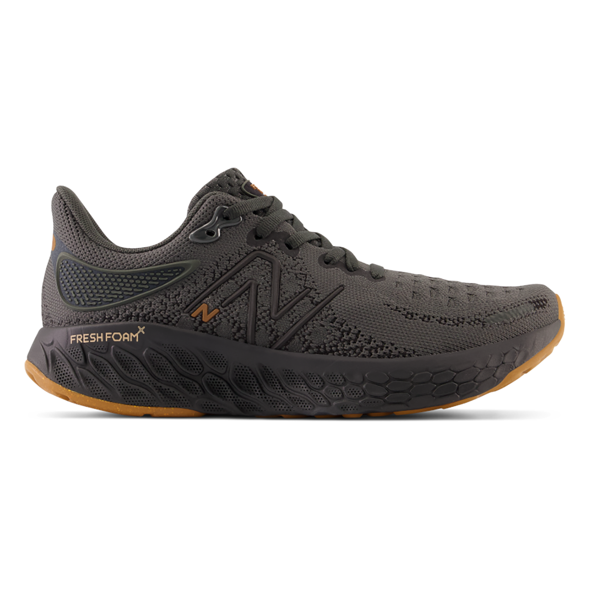 New Balance Fresh Foam X 1080 V12 - Blacktop - Black - Copper Metallic