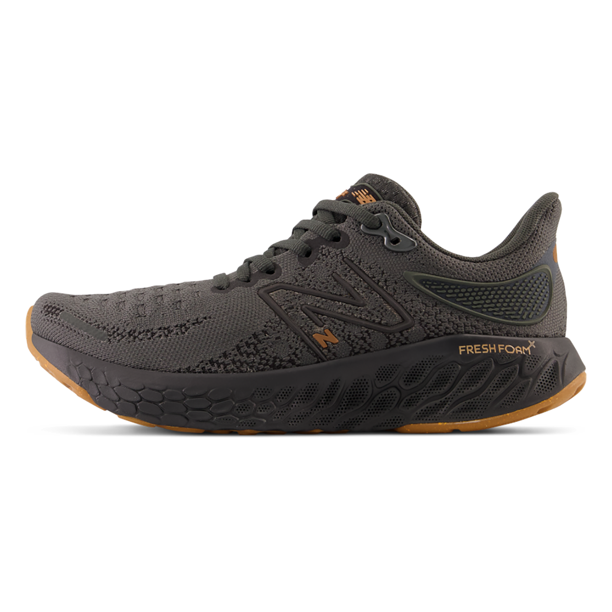 New Balance Fresh Foam X 1080 V12 - Blacktop - Black - Copper Metallic