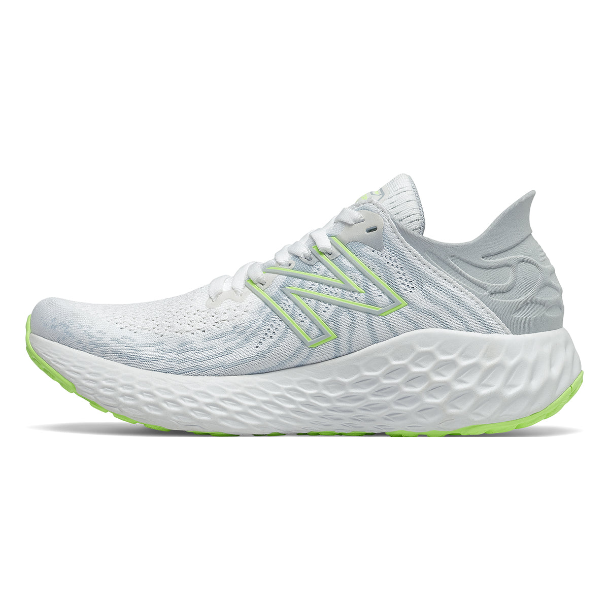 New Balance 1080 V11 - White - Bleached Lime Glo