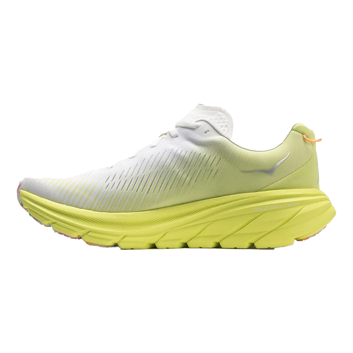 Hoka Rincon 3 - White - Citrus Glow