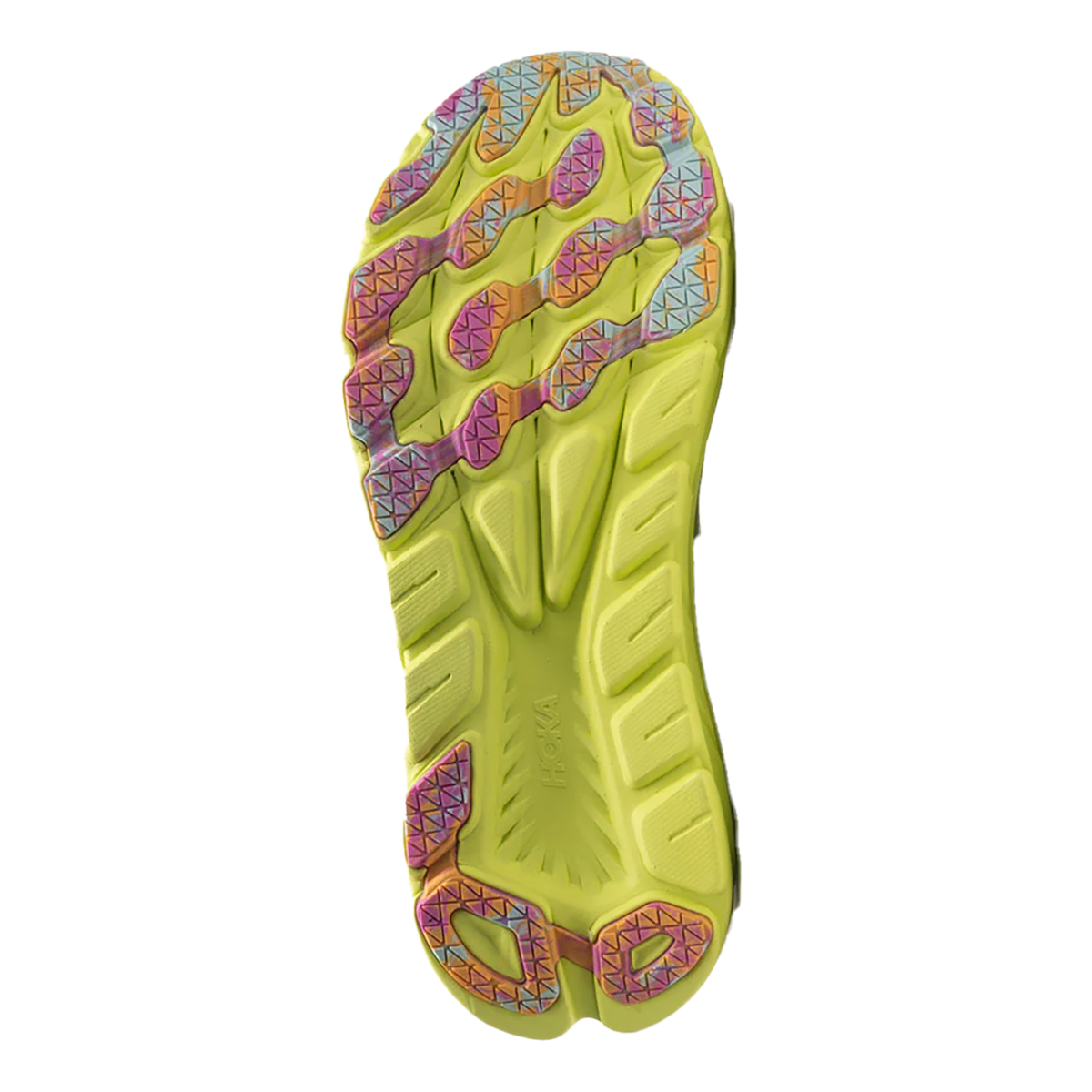 Hoka Rincon 3 - White - Citrus Glow