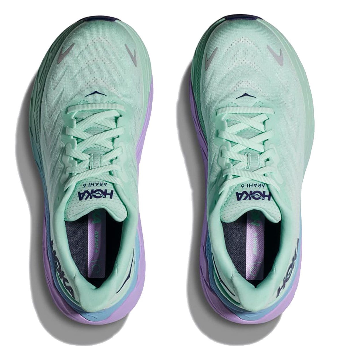 Hoka Arahi 6 - Sunlit Ocean - Lilac Mist