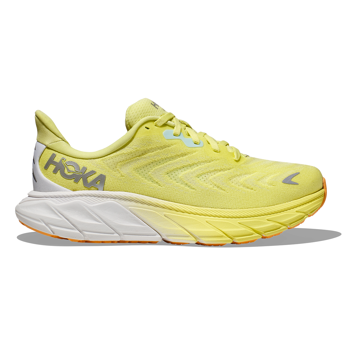 Hoka Arahi 6 - Citrus Glow - White