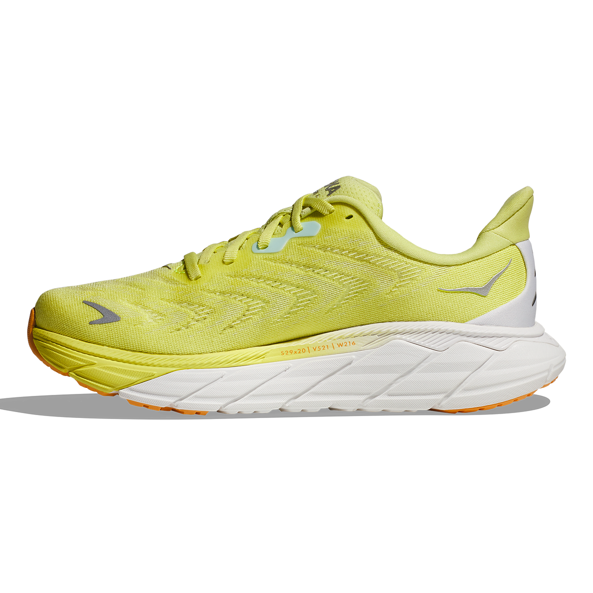 Hoka Arahi 6 - Citrus Glow - White