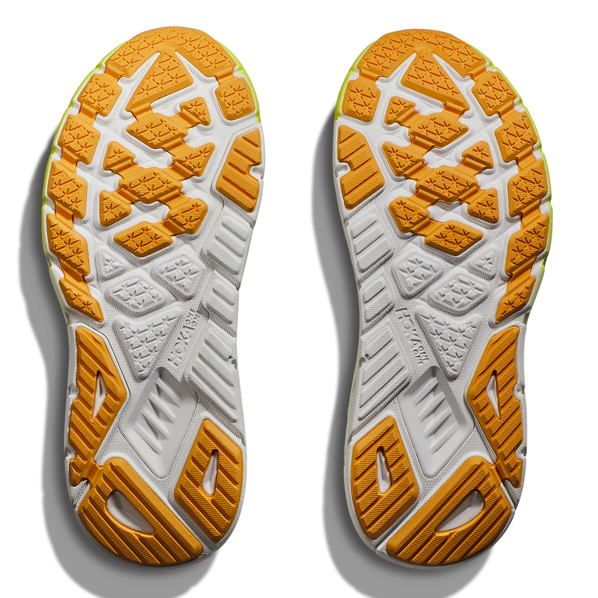 Hoka Arahi 6 - Citrus Glow - White