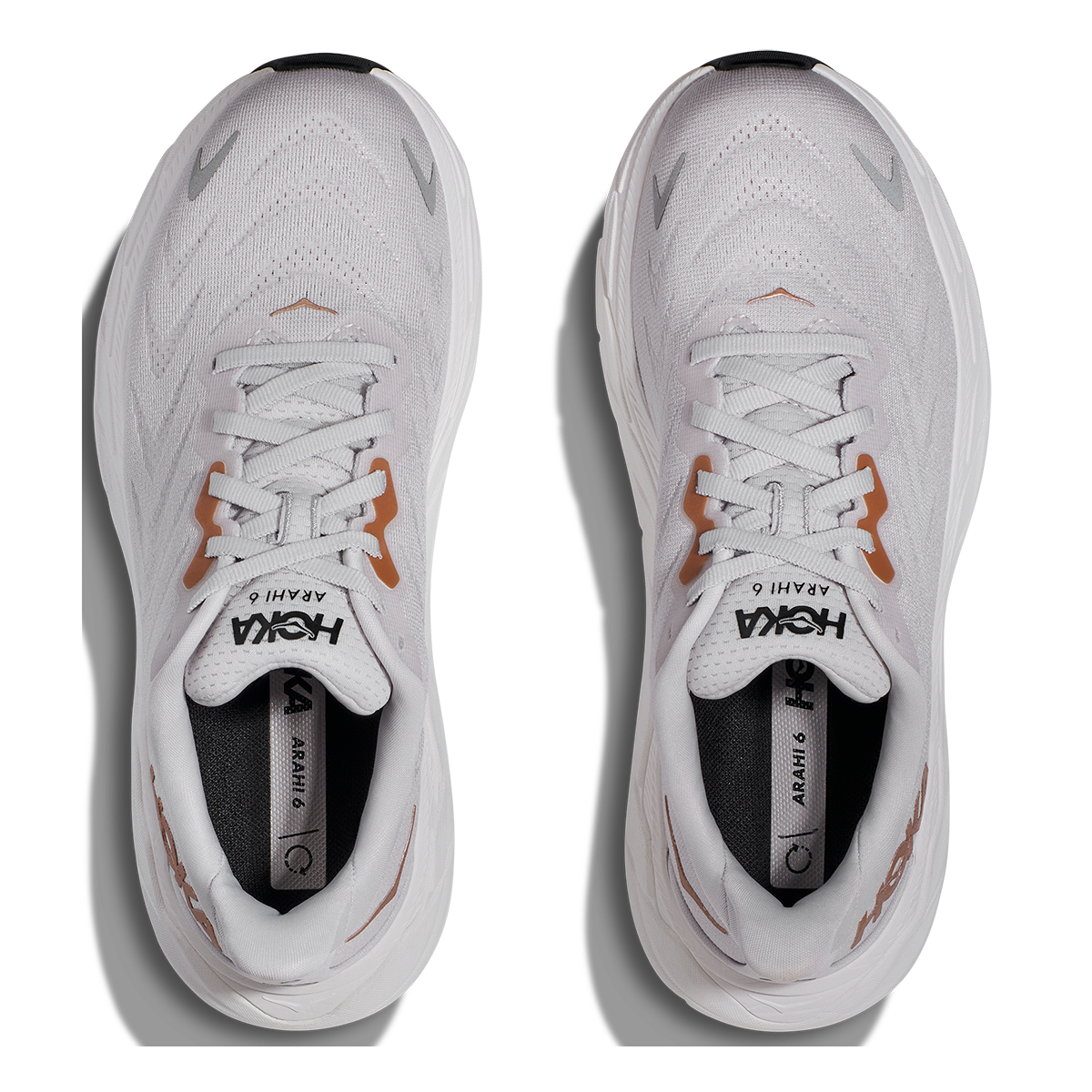 Hoka Arahi 6 - Nimbus Cloud - Rose Gold