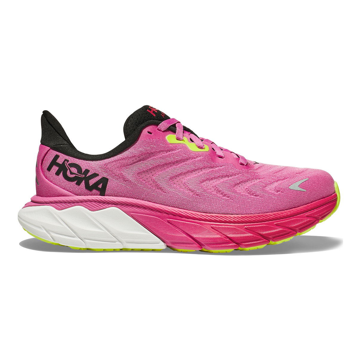 Hoka Arahi 6 - Strawberry - Black