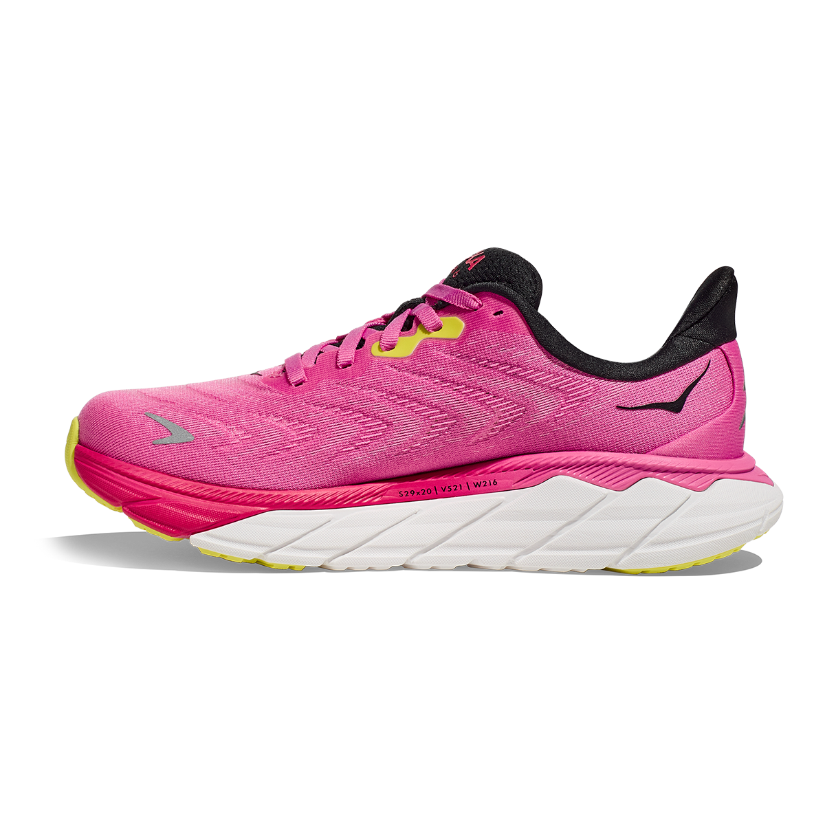 Hoka Arahi 6 - Strawberry - Black