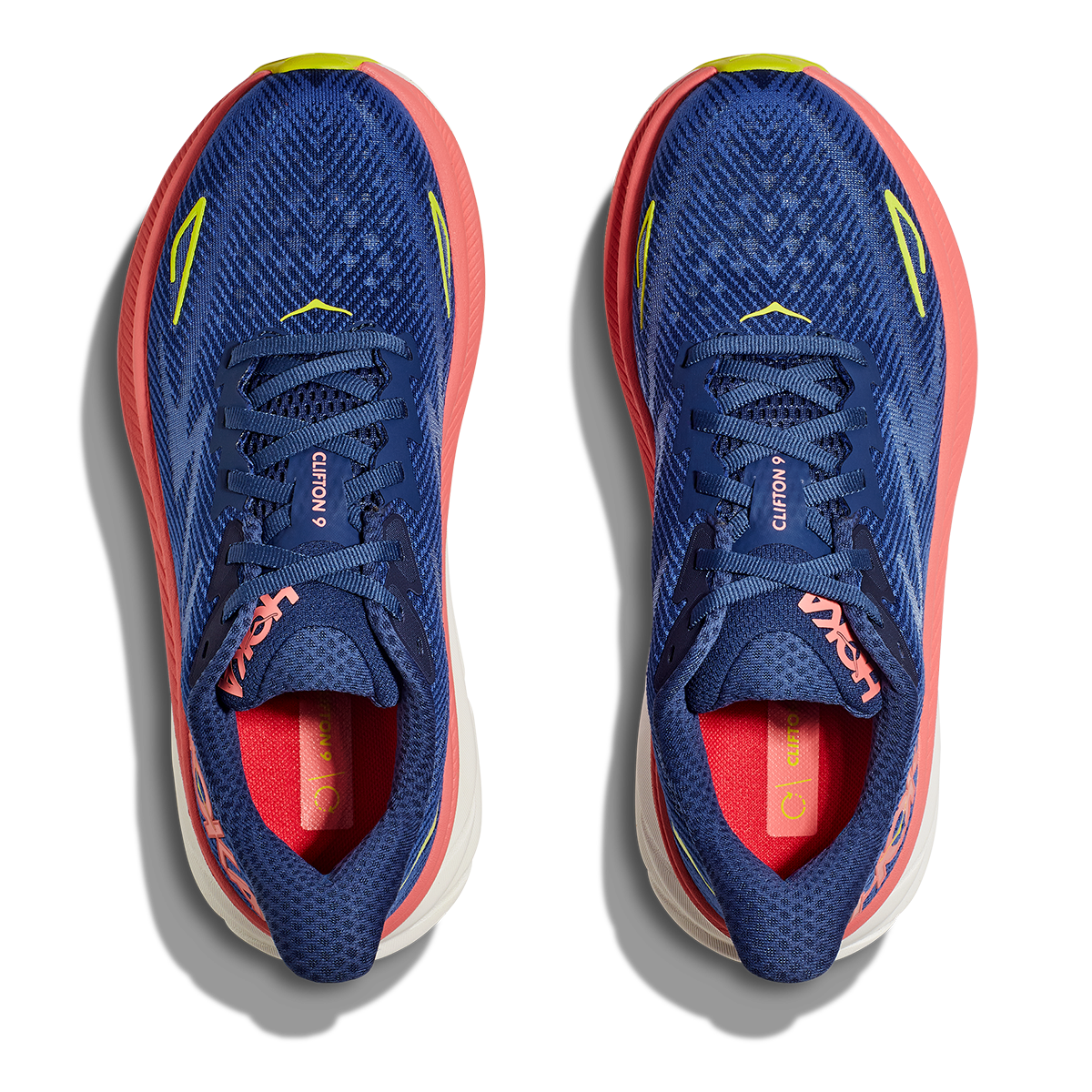 Hoka Clifton 9 - Evening Sky - Coral