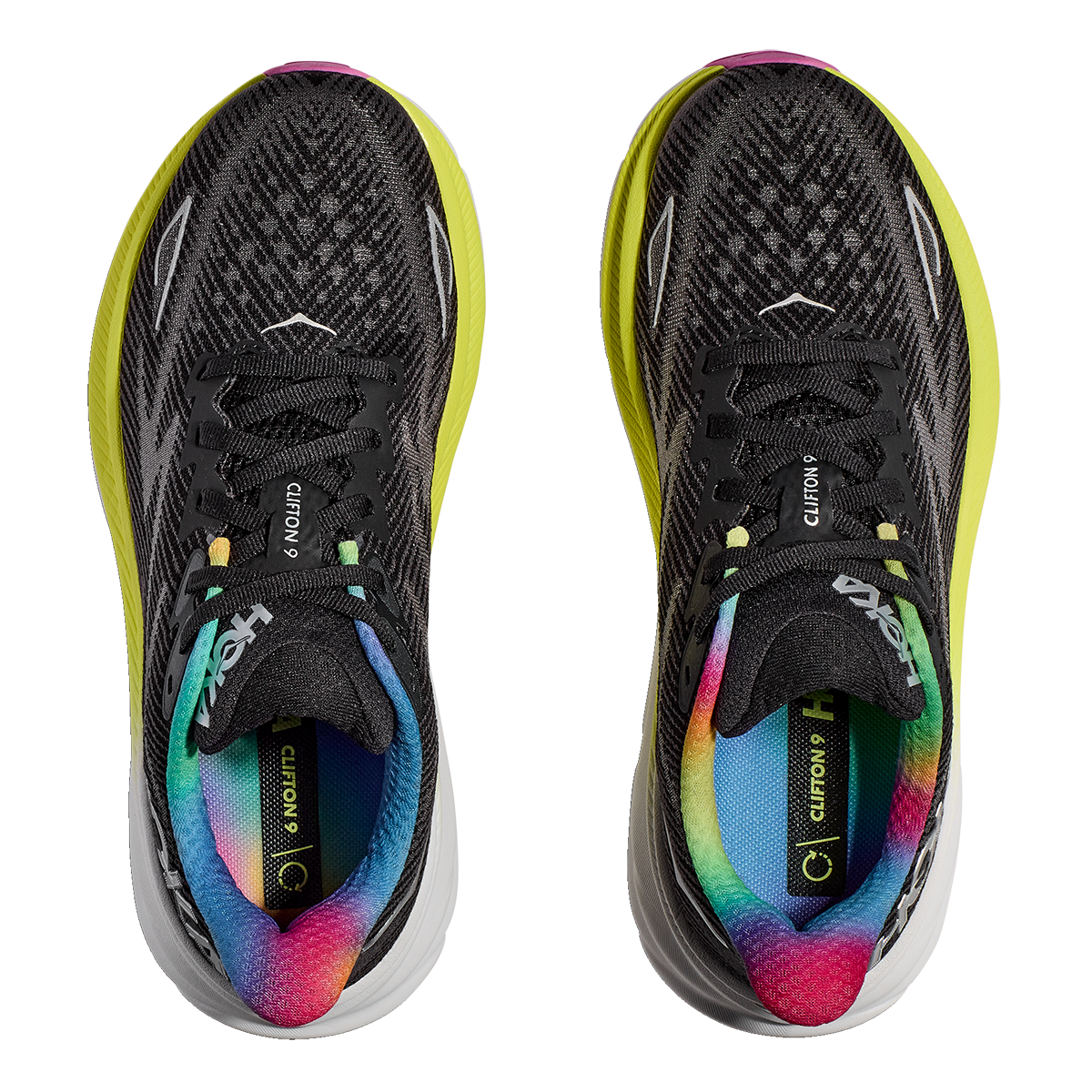 Hoka Clifton 9 - Black - All Aboard