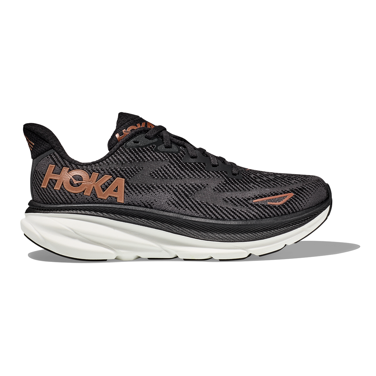 Hoka Clifton 9 - Black - Copper