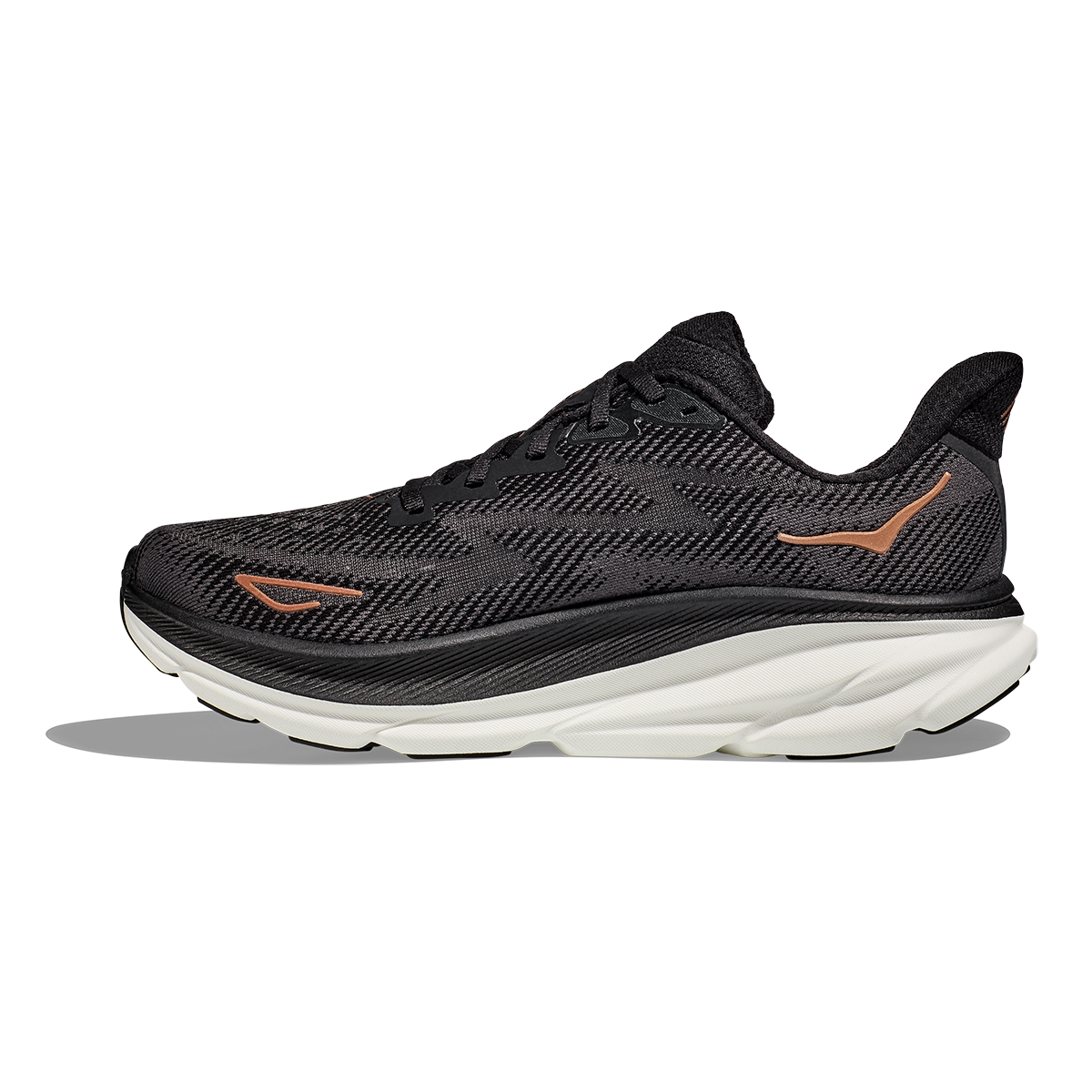 Hoka Clifton 9 - Black - Copper