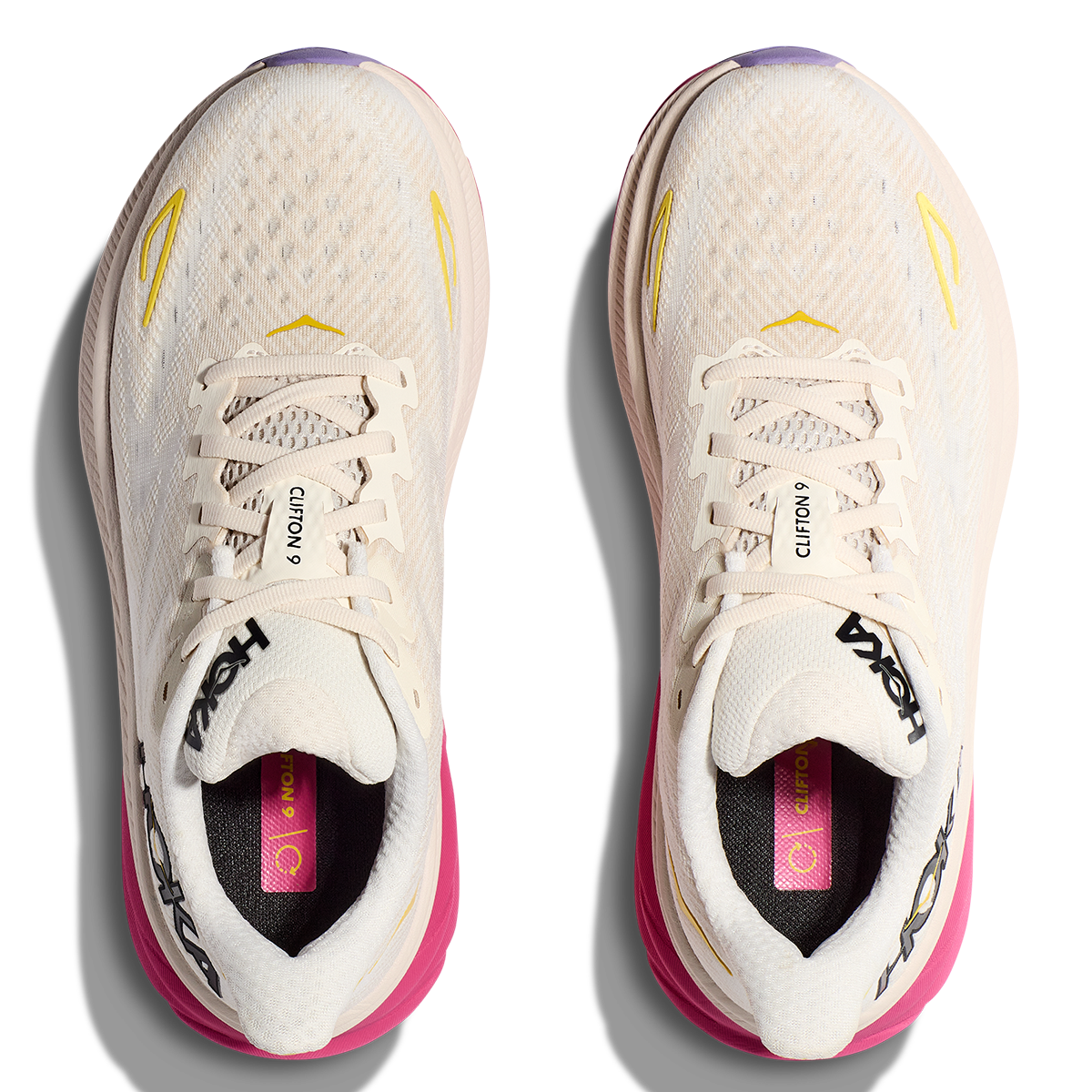 Hoka Clifton 9 - Eggnog - Blanc De Blanc