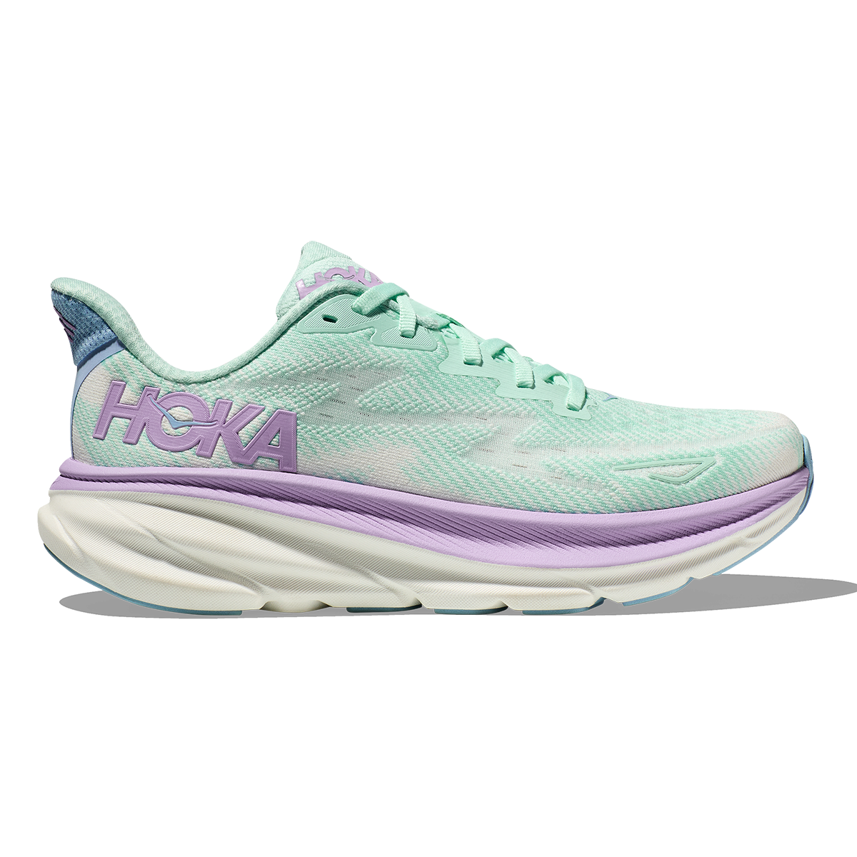 Hoka Clifton 9 - Sunlit Ocean - Lilac Mist