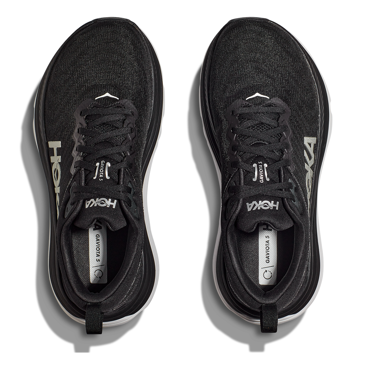 Hoka Gaviota 5 - Black - White