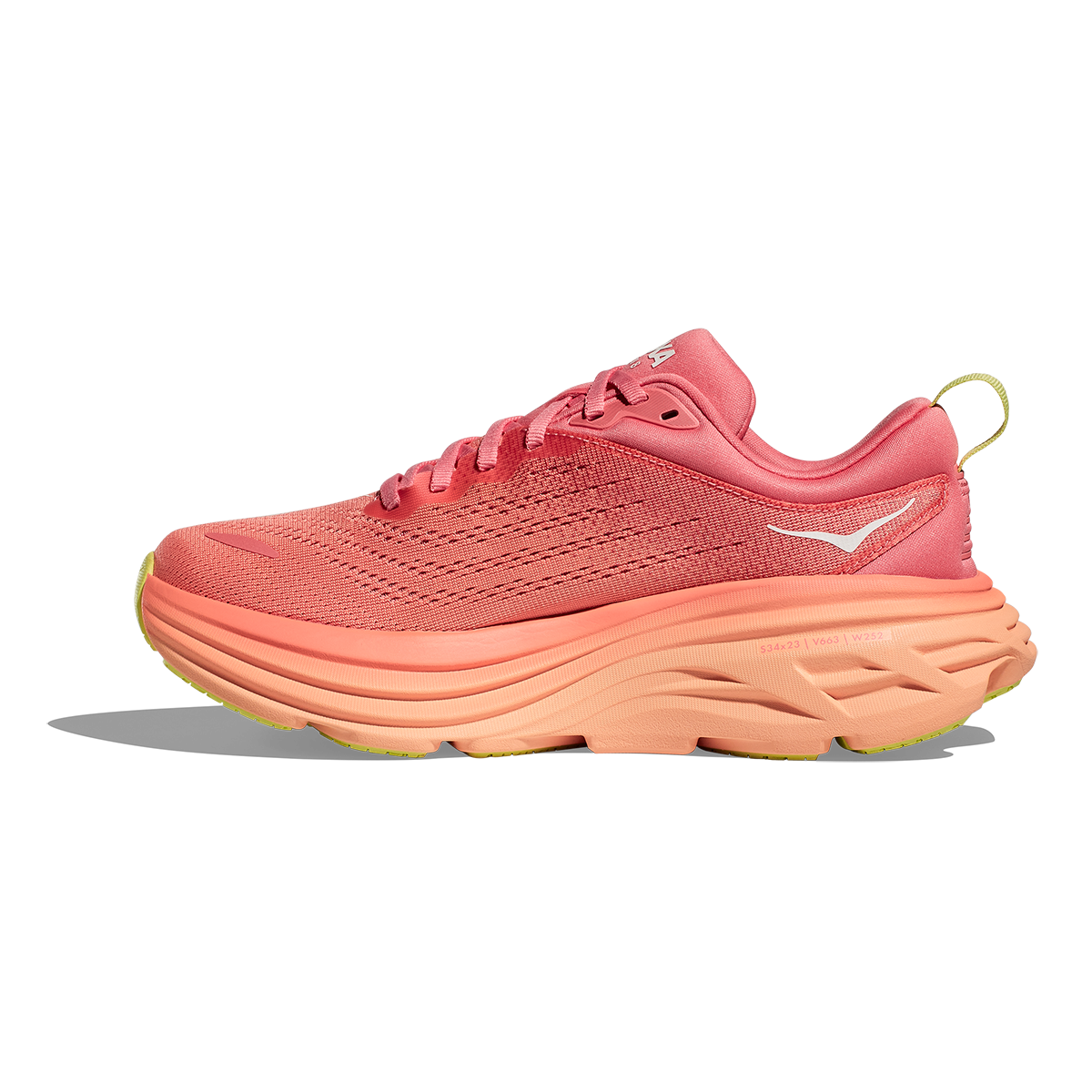 Hoka Bondi 8 - Coral - Papaya