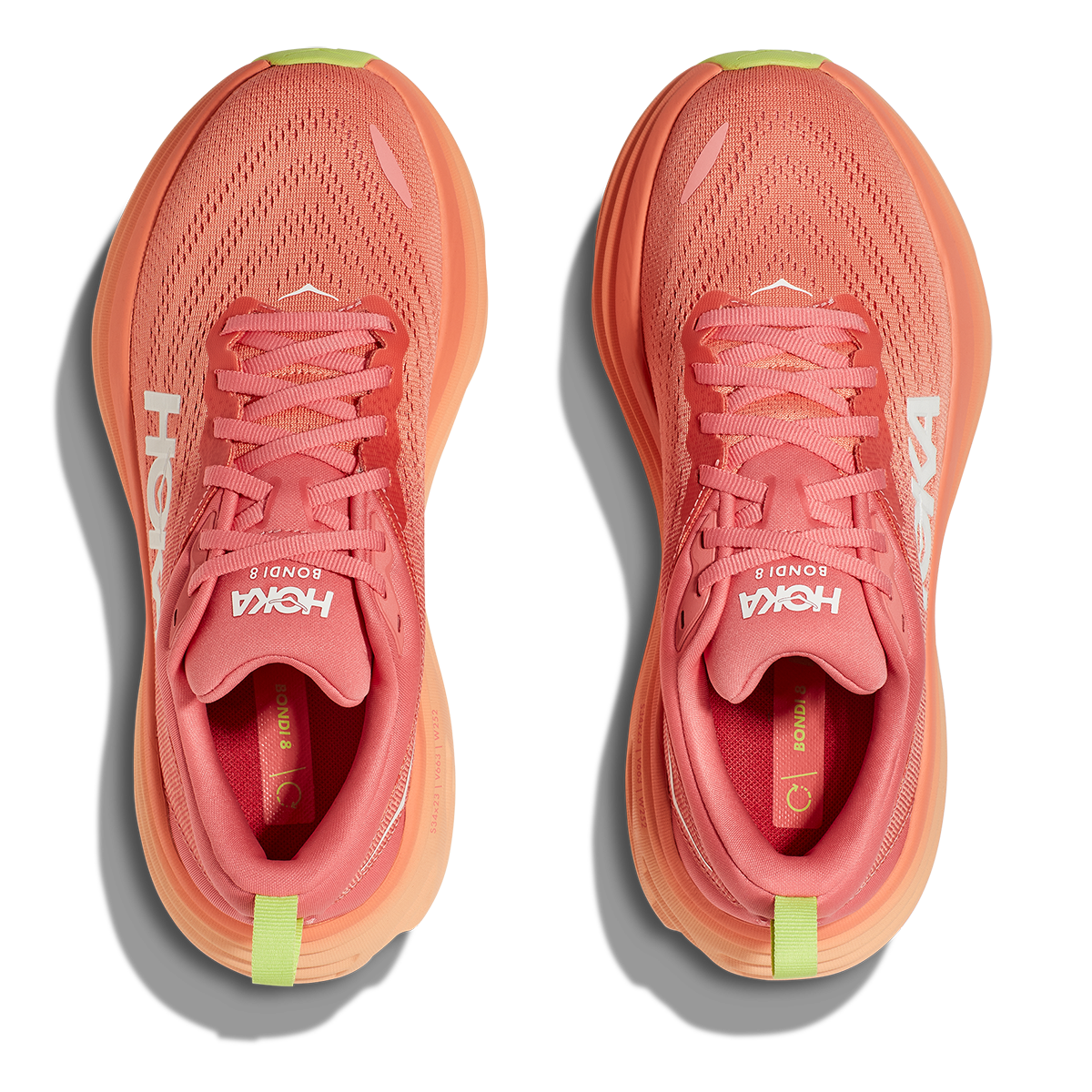 Hoka Bondi 8 - Coral - Papaya