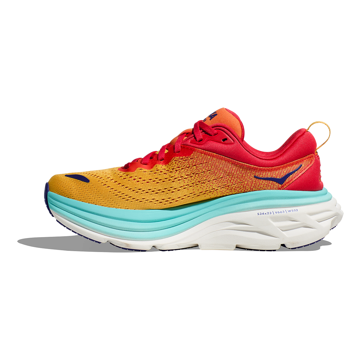 Hoka Bondi 8 - Cerise - Cloudless