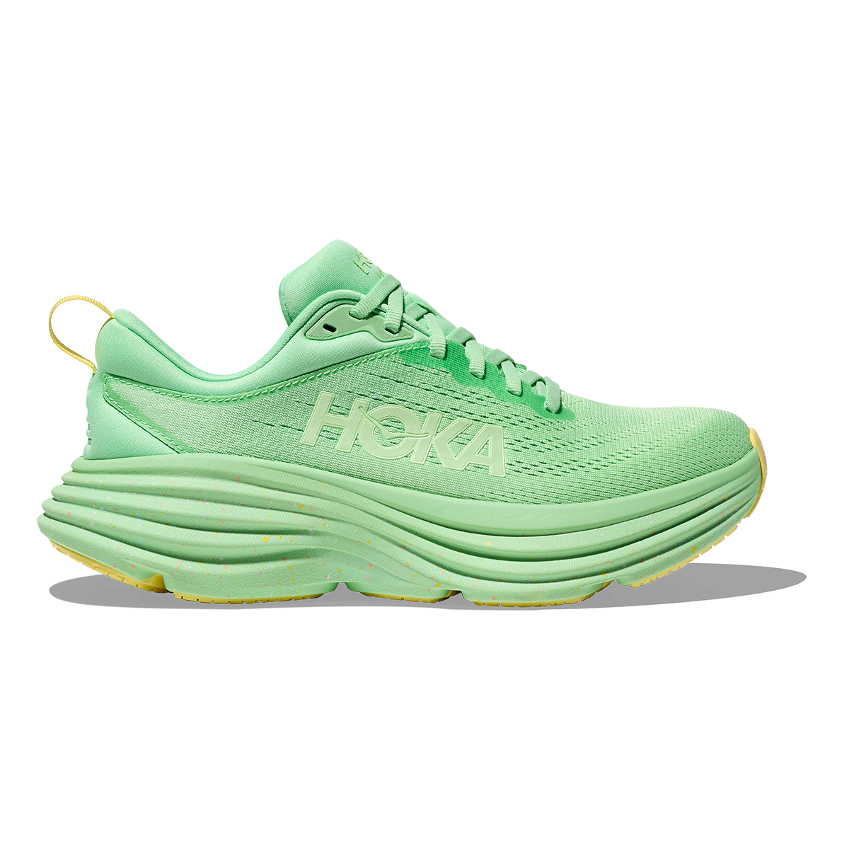 Hoka Bondi 8 - Lime Glow - Lemonade