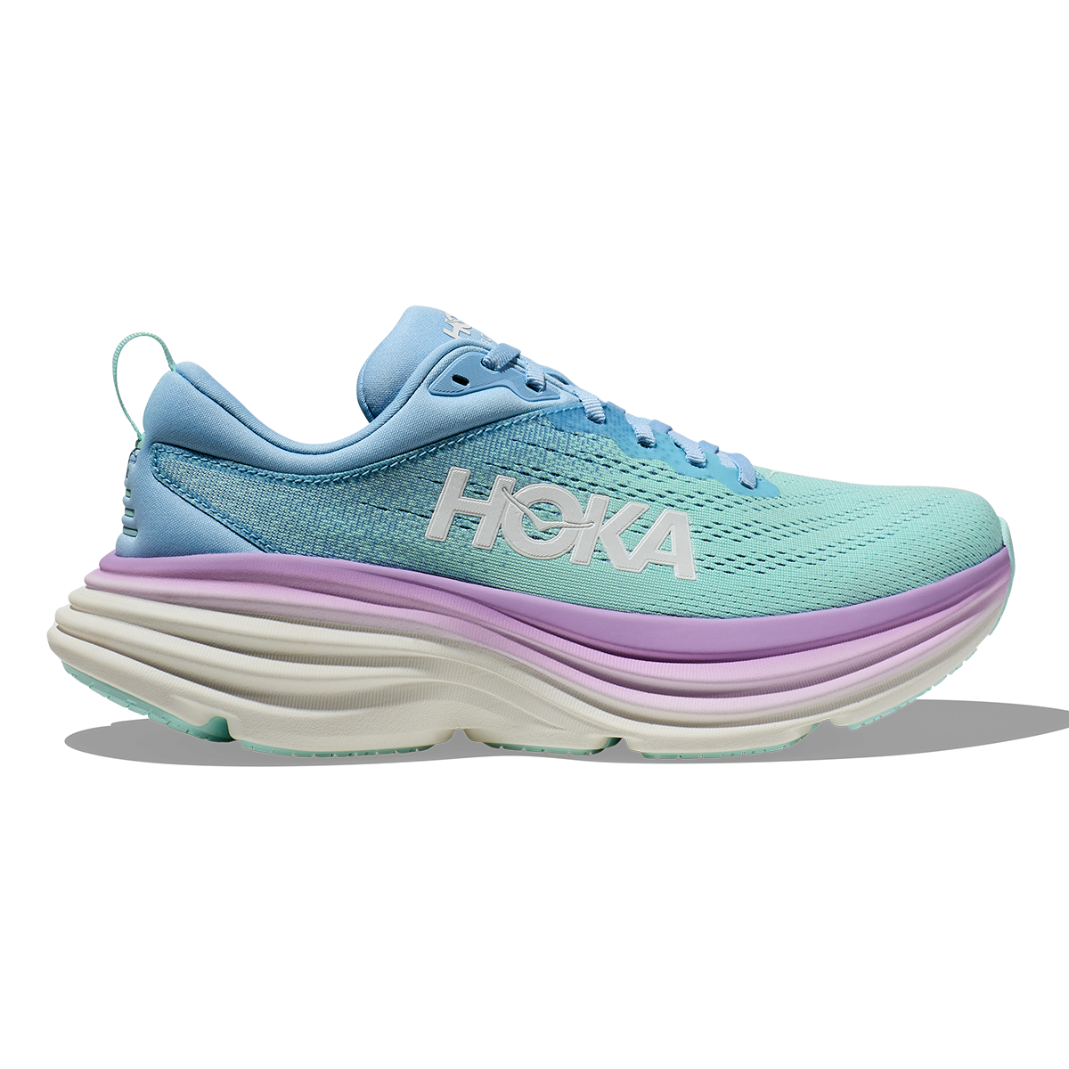 Hoka Bondi 8 - Airy Blue - Sunlit Ocean