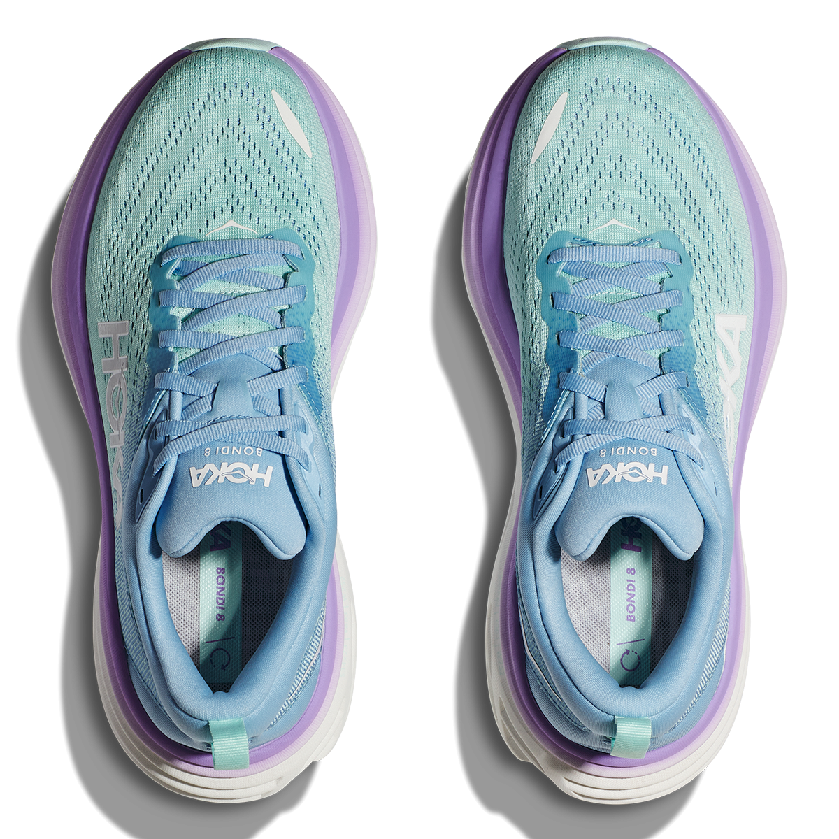 Hoka Bondi 8 - Airy Blue - Sunlit Ocean