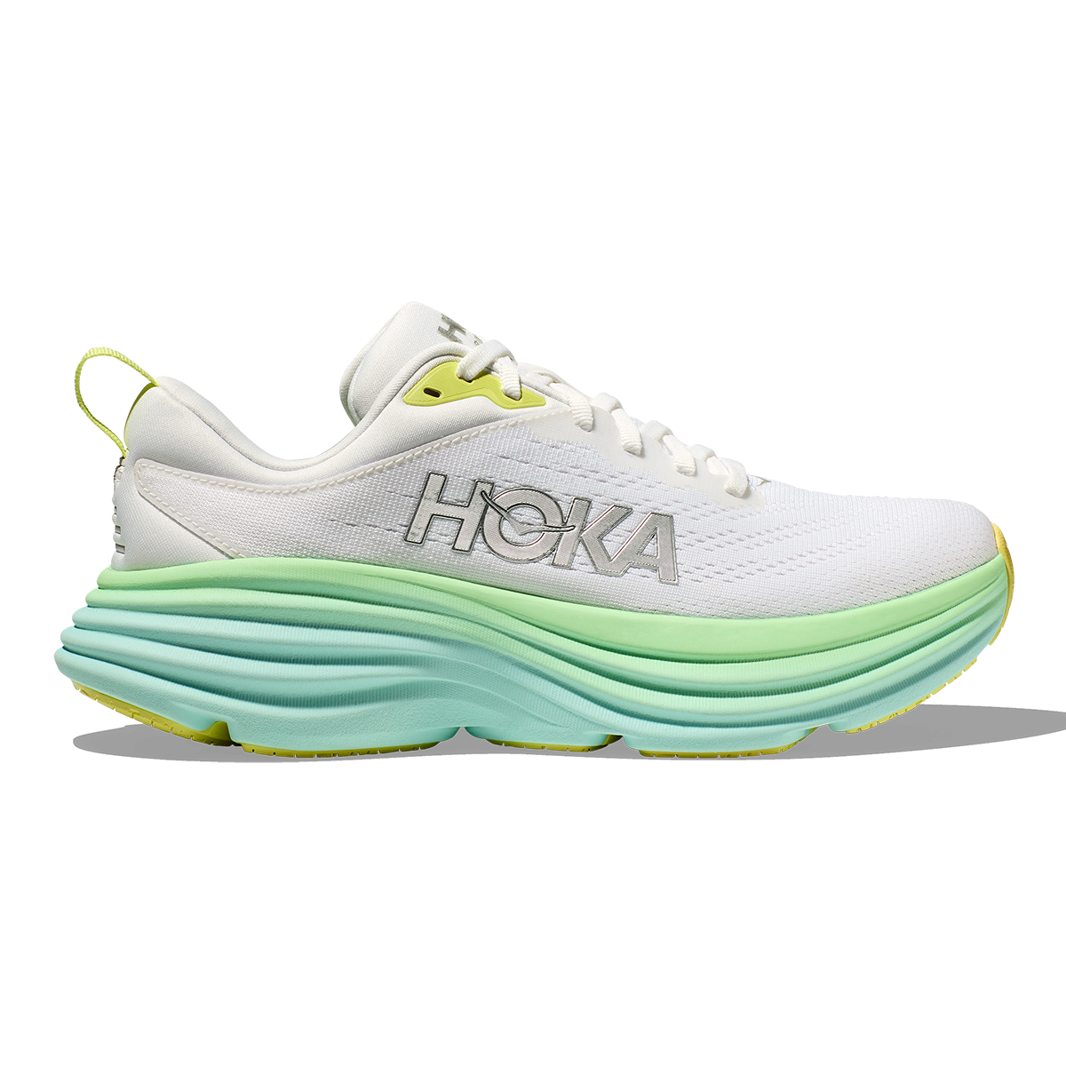 Hoka Bondi 8 - Blanc De Blanc - Sunlit Ocean