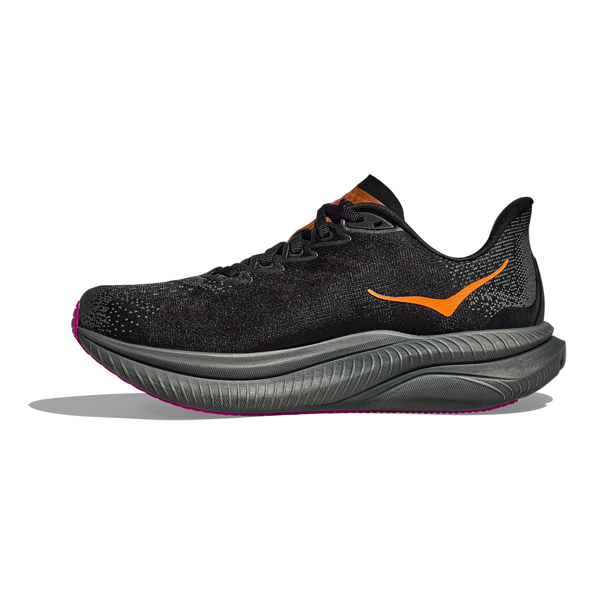 Hoka Mach 6 - Black - Fuchsia