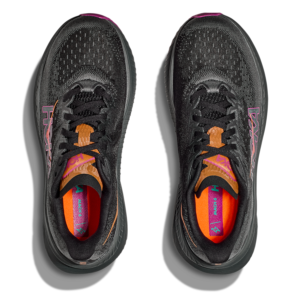 Hoka Mach 6 - Black - Fuchsia