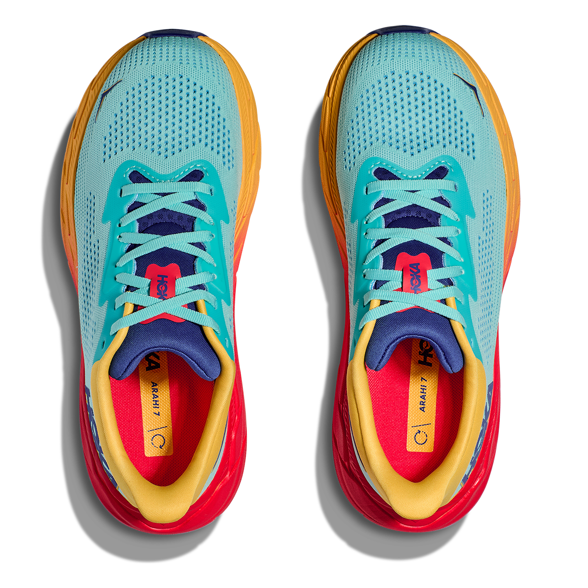 Hoka Arahi 7 - Cloudless - Poppy