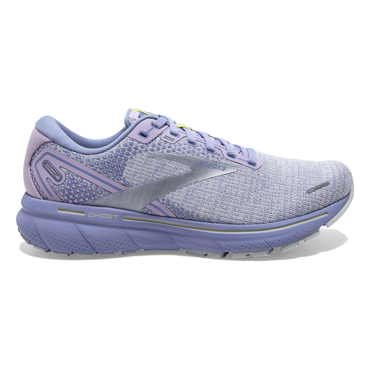 Brooks Ghost 14 Lilac Purple Lime Fit2Run