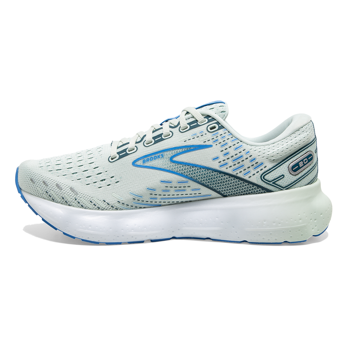 Brooks Glycerin 20 - Blue Glass - Marina - Legion Blue