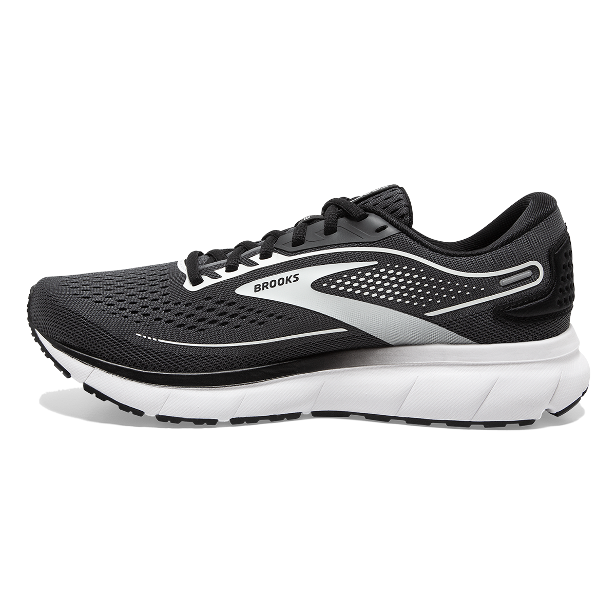 Brooks Trace 2 - Ebony - Black - White