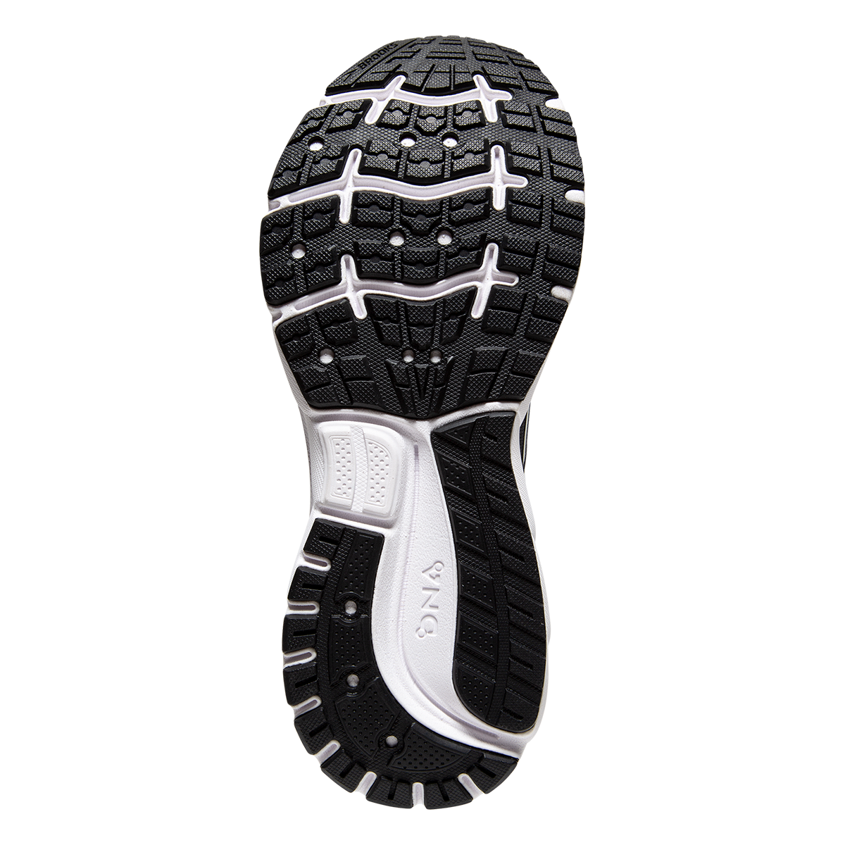 Brooks Trace 2 - Ebony - Black - White