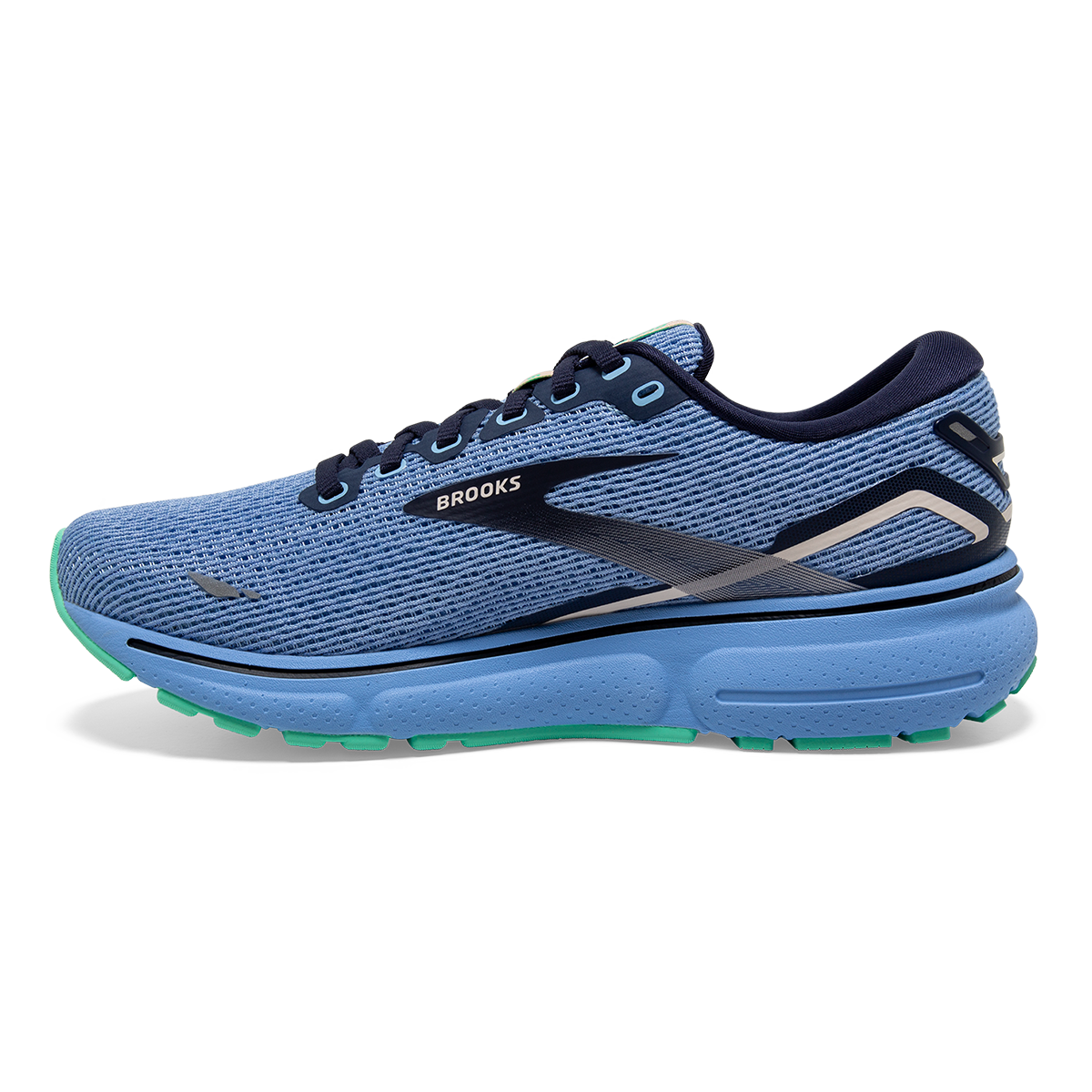 Brooks Ghost 15 - Vista Blue - Peacoat - Linen