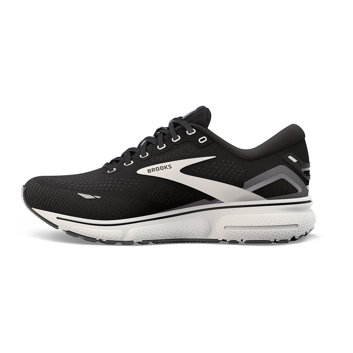 Brooks Ghost 15 - Black - Blackened Pearl - White