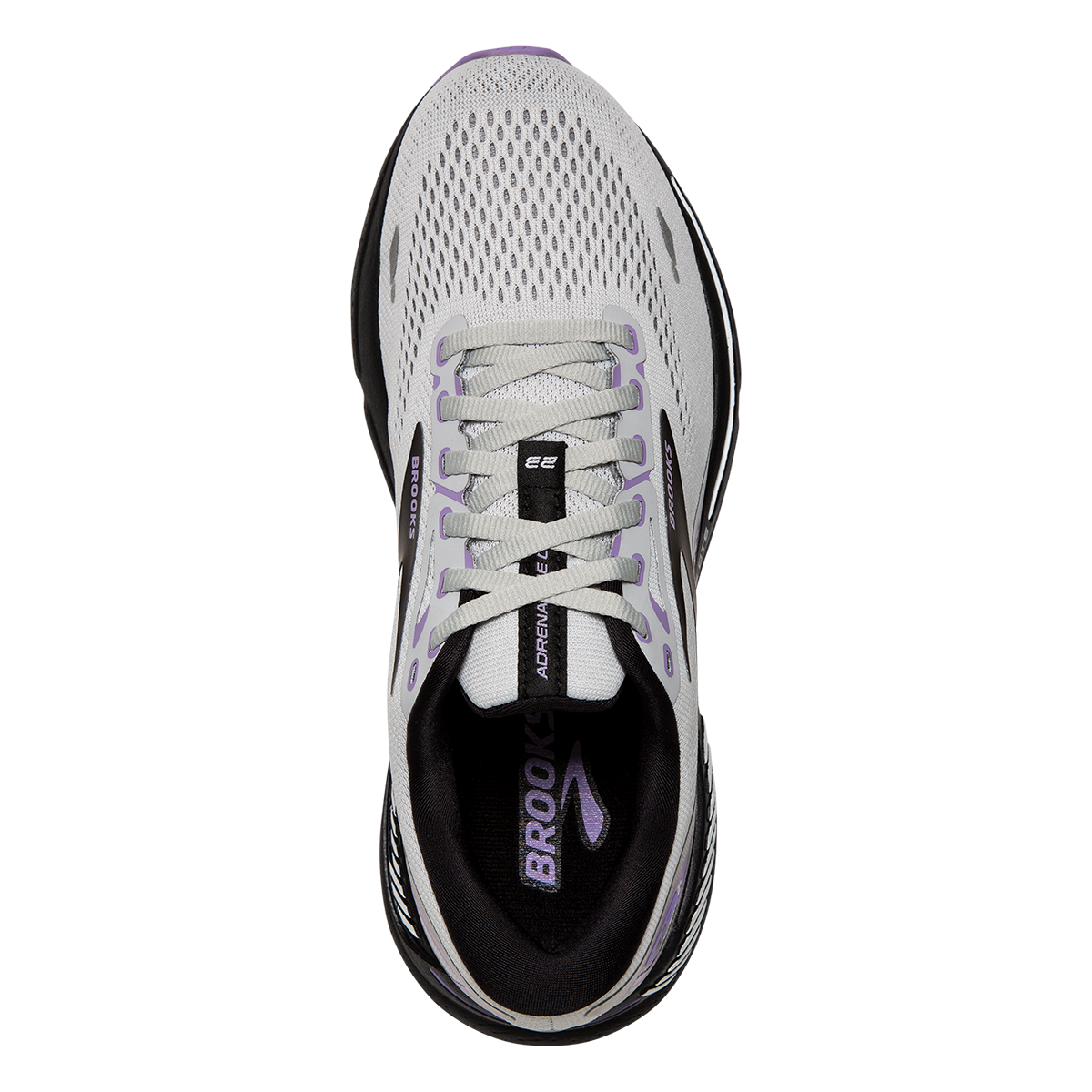 Brooks Adrenaline GTS 23 - Grey - Black - Purple