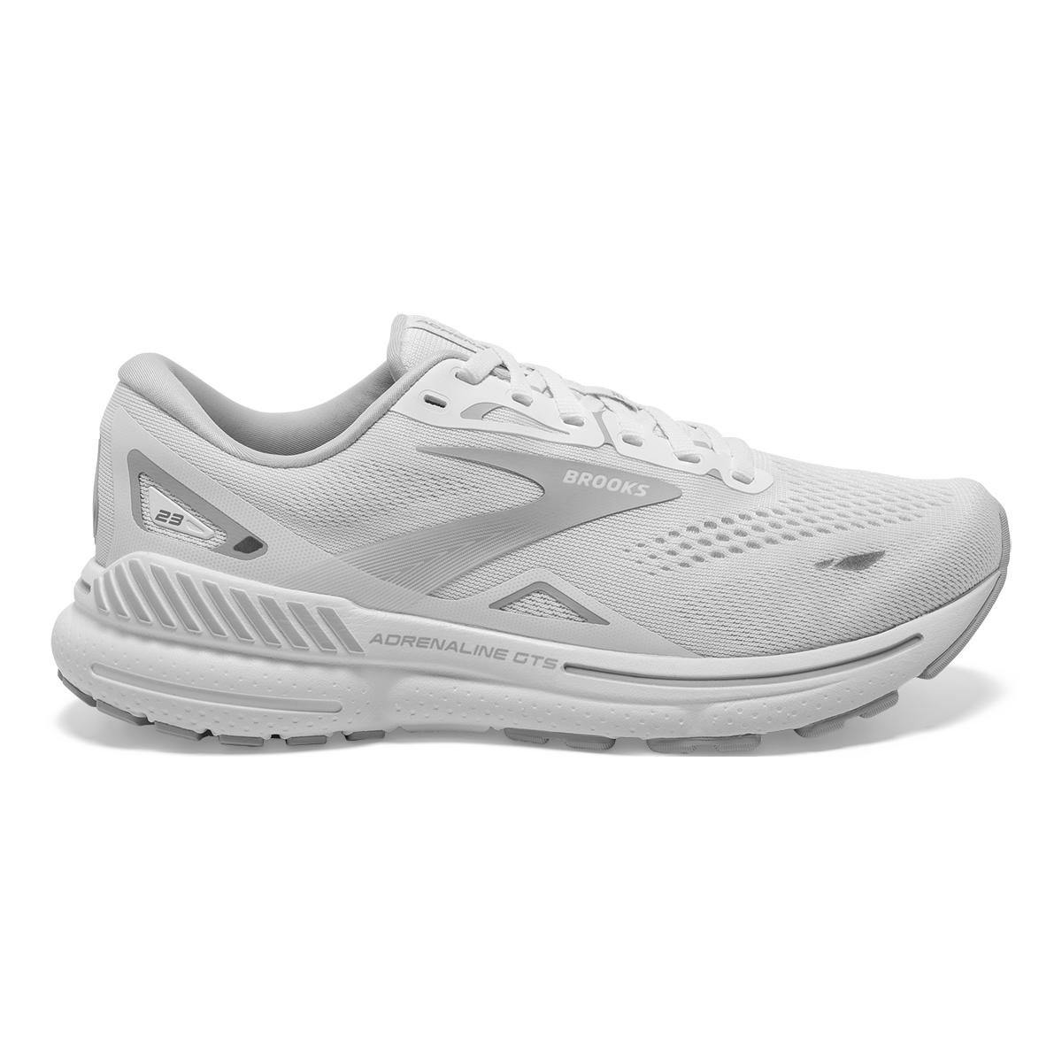 Brooks Adrenaline GTS 23 - White - Oyster - Silver