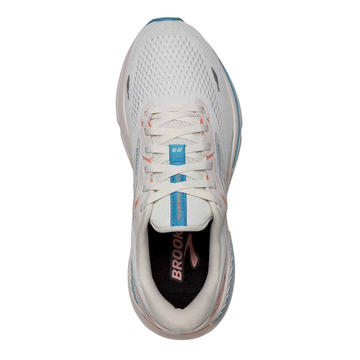 Brooks Adrenaline GTS 23 - Coconut - Papaya - Blue