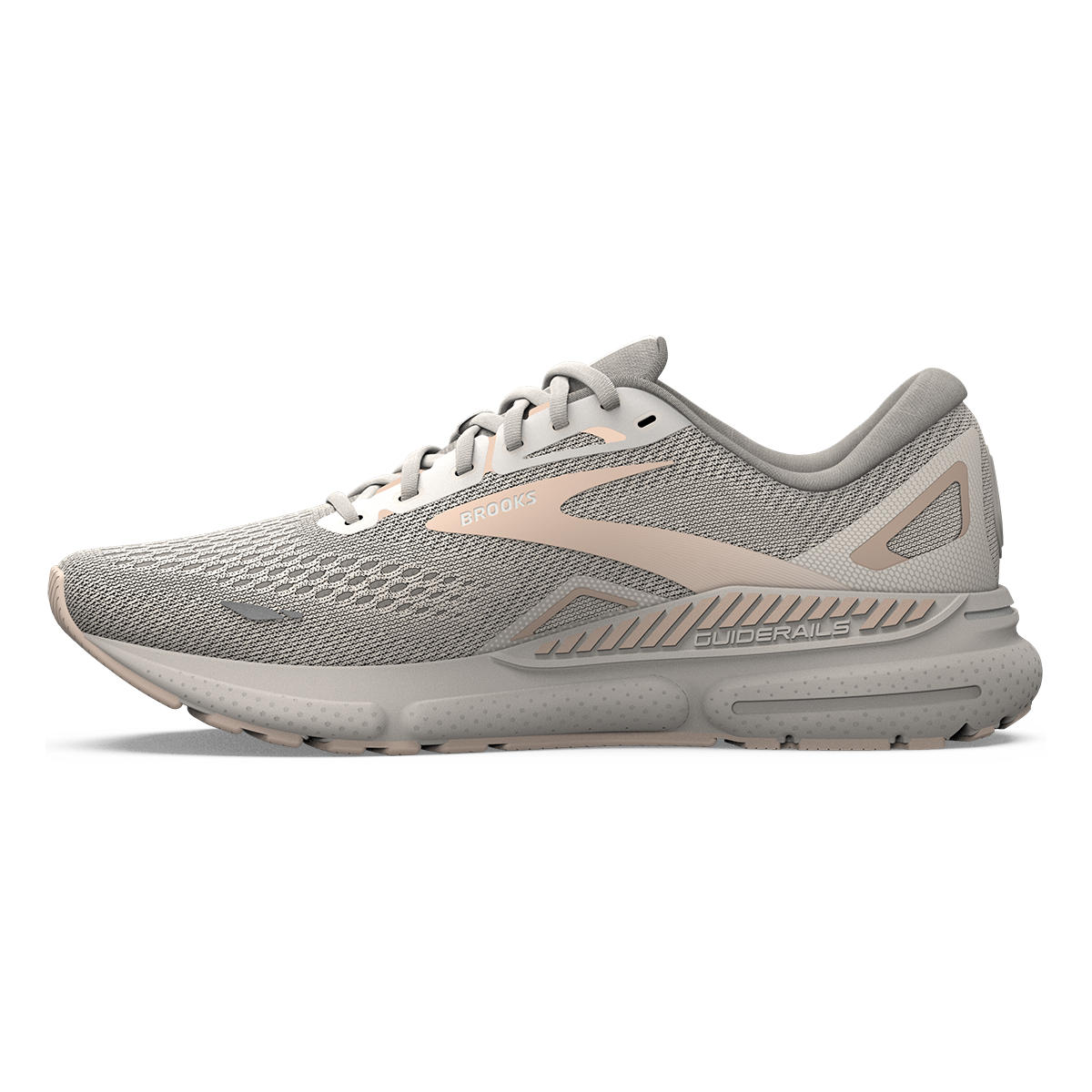 Brooks Adrenaline GTS 23 - Crystal Grey - Villa - White