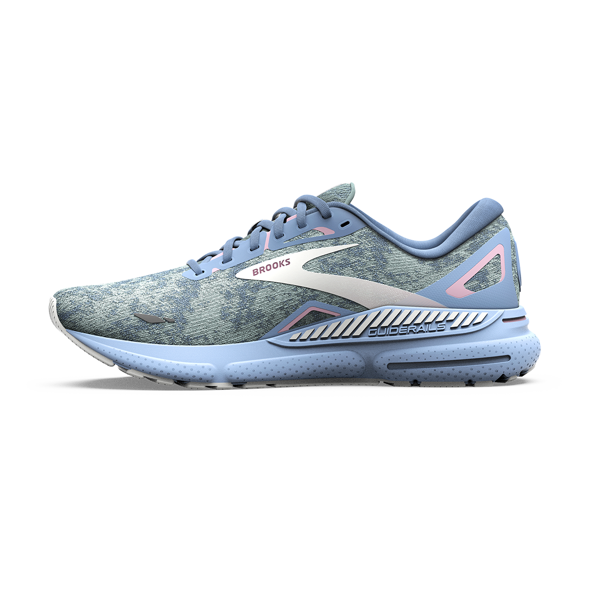 Brooks Adrenaline GTS 23 - Blue - Open Air - Pink