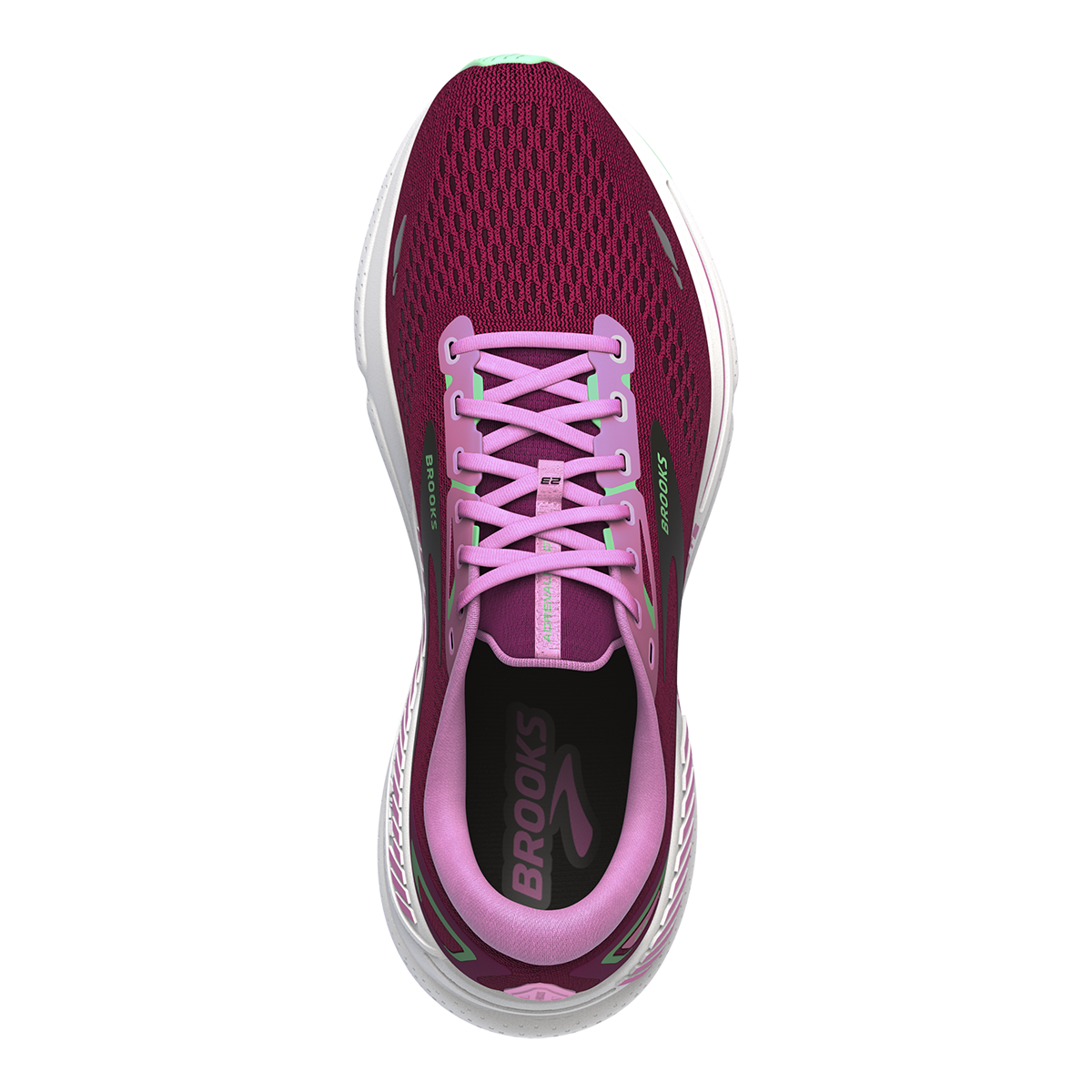 Brooks Adrenaline GTS 23 - Pink - Festival Fuchsia - Black