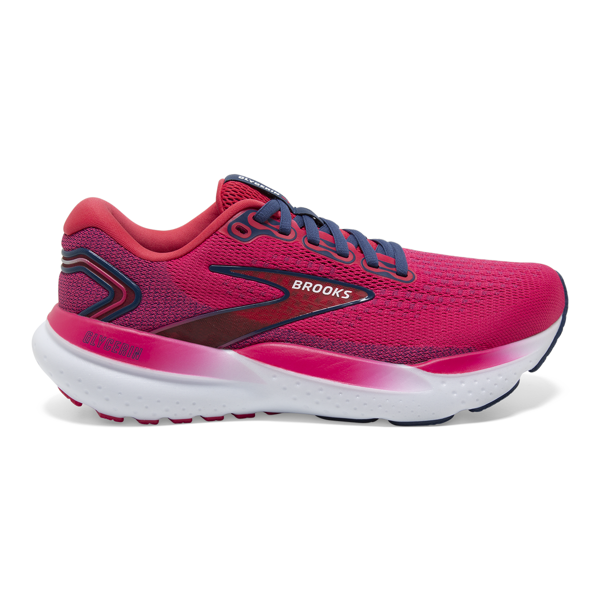 Brooks Glycerin 21 - Raspberry - Estate Blue