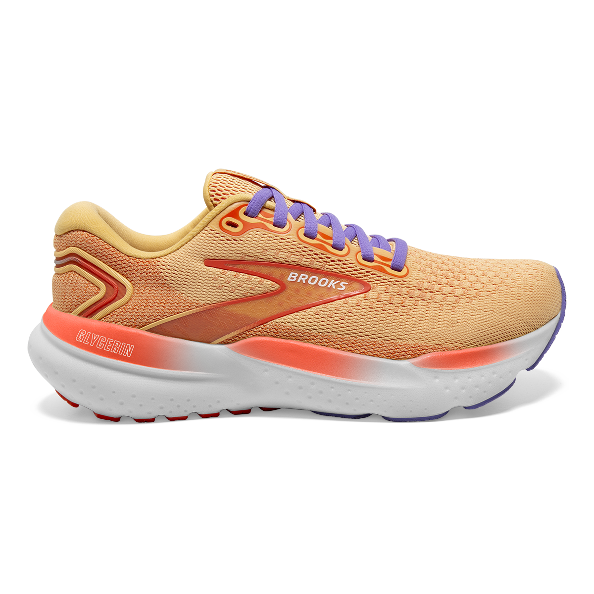 Brooks Glycerin 21 - Sunburst - Nasturtium - Purple