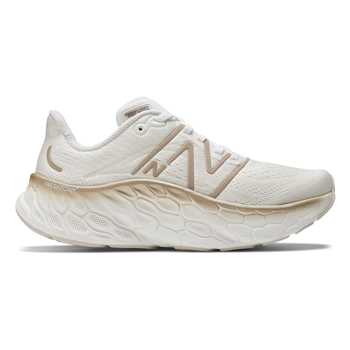 New balance white gold sneakers online