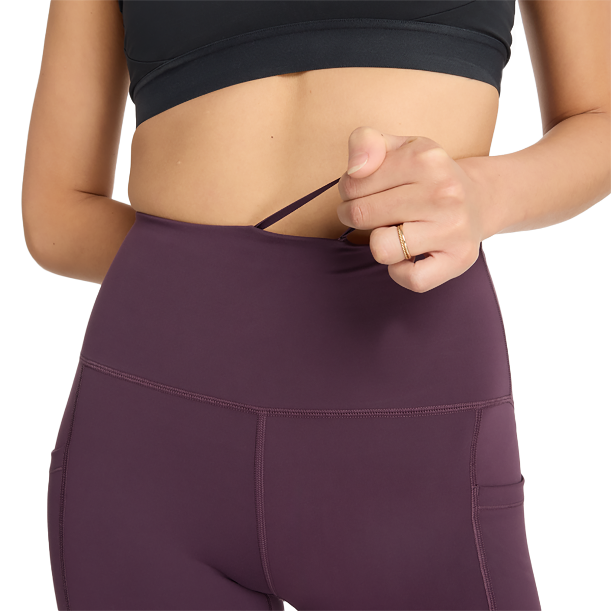 New Balance Sleek Pocket High-Rise Legging 27"