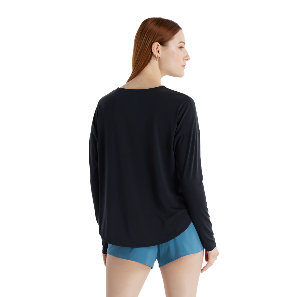 New Balance Drapey Jersey Long Sleeve T-Shirt