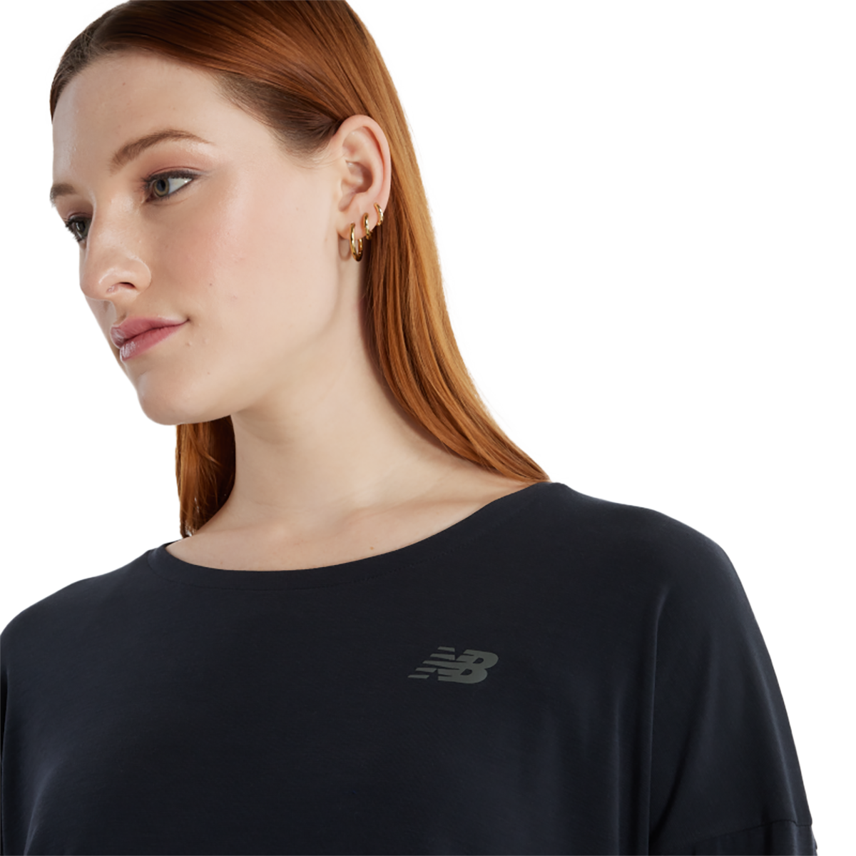 New Balance Drapey Jersey Long Sleeve T-Shirt